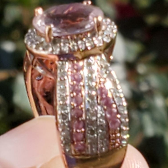 Zales Jewelry - 10kt RoseGold Diamonds Ring